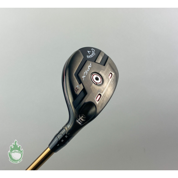 Used 2021 RH Callaway APEX '21 4 Hybrid 21* ATTAS 50g Stiff Graphite Golf Club