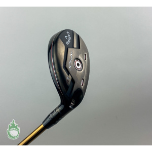 Used 2021 RH Callaway APEX '21 4 Hybrid 21* ATTAS 50g Stiff Graphite Golf Club