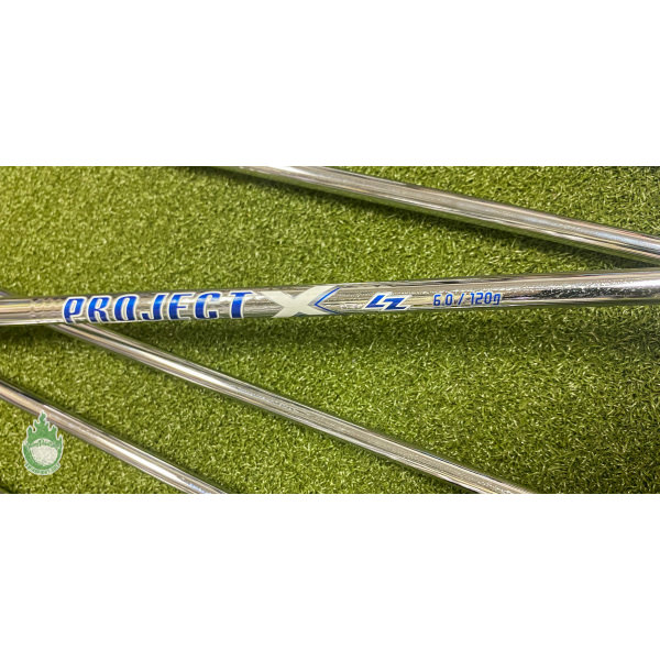 Used RH Titleist 718 CB Irons 3-PW Project X LZ 6.0 120g Stiff