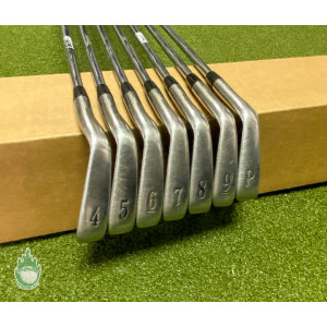Used RH Titleist 775 CB Forged Irons 4-PW NS Pro 970 Stiff Steel Golf Club Set