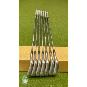 Used RH Titleist 775 CB Forged Irons 4-PW NS Pro 970 Stiff Steel Golf Club Set