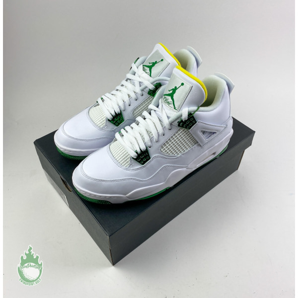 New Nike Air Jordan 4 IV NRG Metallic Green Golf Shoes Men’s Size US 10.5