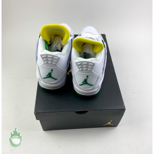 New Nike Air Jordan 4 IV NRG Metallic Green Golf Shoes Men’s Size US 10.5