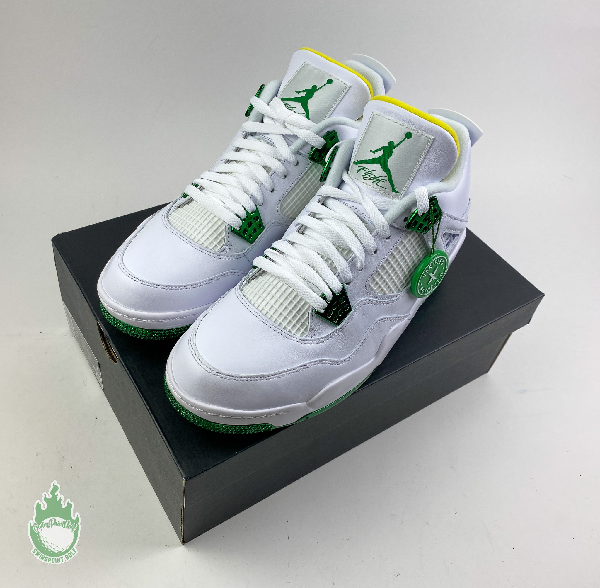 jordan 4 metallic golf