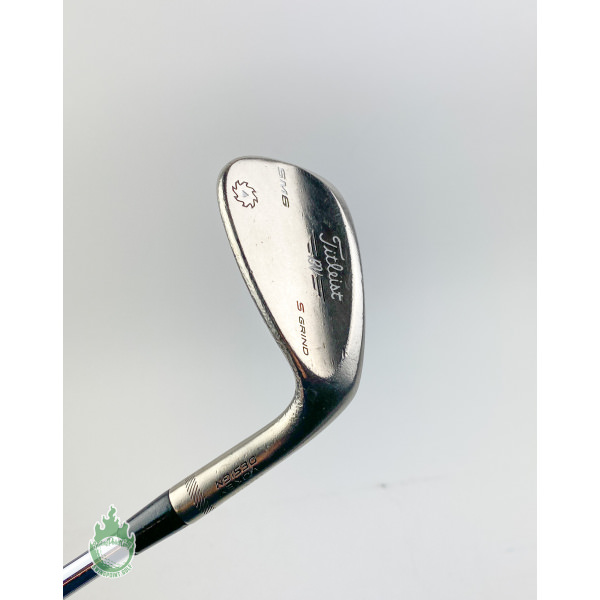 Used RH Titleist Vokey SM6 S Grind Wedge 56*-10 Wedge Flex Steel Winn Grip