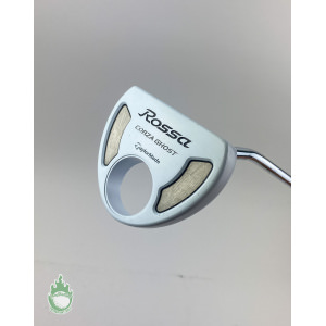 Used RH TaylorMade Rossa Corza Ghost 34" Putter Super Stroke Steel Golf W/ HC