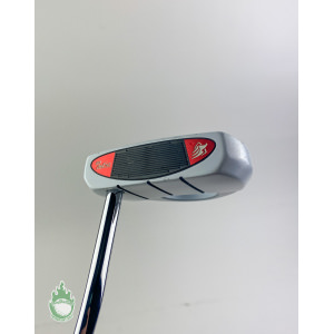 Used RH TaylorMade Rossa Corza Ghost 34" Putter Super Stroke Steel Golf W/ HC