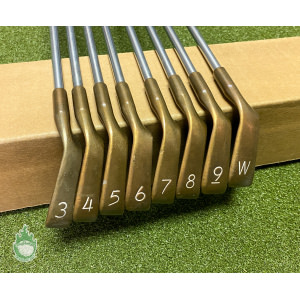 Used Ping Green Dot Eye 2 Beryllium Copper Irons 3-PW 5.5 Firm Steel Golf Set