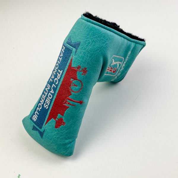 AM&E TPC Las Vegas Putter Headcover Blade Teal 2015 Ladies Interclub Tournament