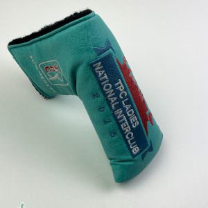 AM&E TPC Las Vegas Putter Headcover Blade Teal 2015 Ladies Interclub Tournament