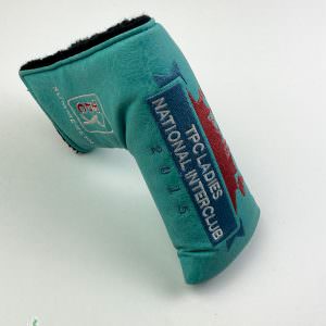 AM&E TPC Las Vegas Putter Headcover Blade Teal 2015 Ladies Interclub Tournament