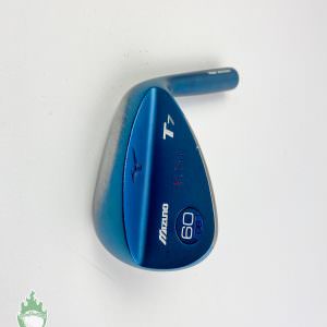 Used Right Handed Mizuno T7 Blue Ion Wedge 60*-06 HEAD ONLY Golf Club