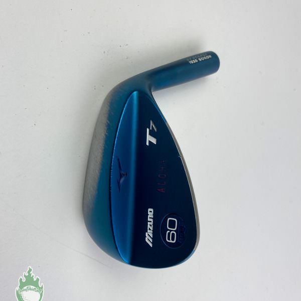 Used Right Handed Mizuno T7 Blue Ion Wedge 60*-06 HEAD ONLY Golf Club