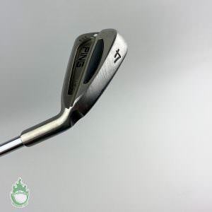 Used Right Handed Ping White Dot S59 4 Iron Stiff Flex Steel Golf Club