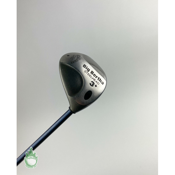 Used Callaway BIG BERTHA STEELHEAD PLUS Mens Fairway Wood RH 3 Wood 11471-S000166010