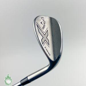 Used Right Handed Callaway Golf X S-Grind 56*-10 Wedge Flex Steel Golf Club
