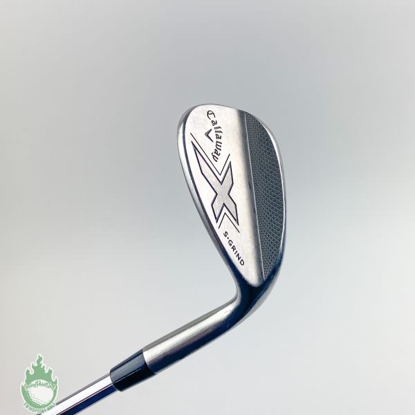 Used Right Handed Callaway Golf X S-Grind 56*-10 Wedge Flex Steel Golf Club