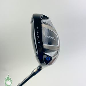 Used RH MaxFli Black MAX Driver 10.5 65g Regular Flex Graphite Golf Club
