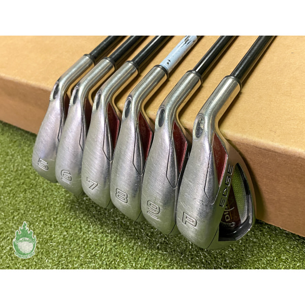 Used RH Callaway Diablo Edge Irons 5-PW 75g Regular Flex Graphite Golf Club Set
