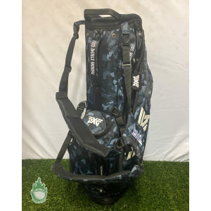 Brand New PXG Carry Stand Bag Blue Camo w/ BackPack Straps And Rainhood