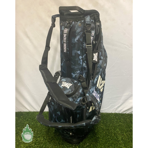 Brand New PXG Carry Stand Bag Blue Camo w/ BackPack Straps And Rainhood