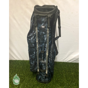 Brand New PXG Carry Stand Bag Blue Camo w/ BackPack Straps And Rainhood