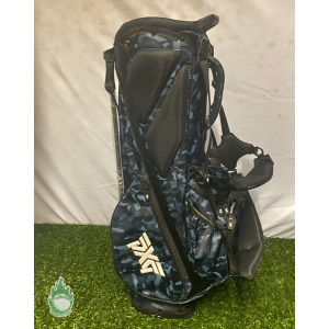 Brand New PXG Carry Stand Bag Blue Camo w/ BackPack Straps And Rainhood