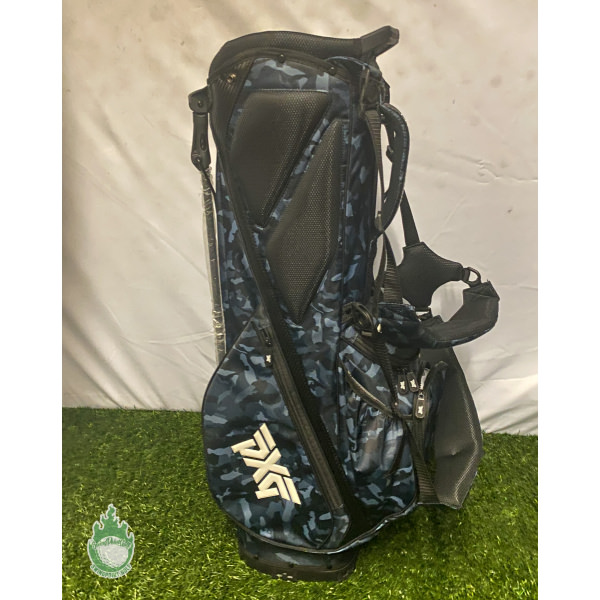 Brand New PXG Carry Stand Bag Blue Camo w/ BackPack Straps And