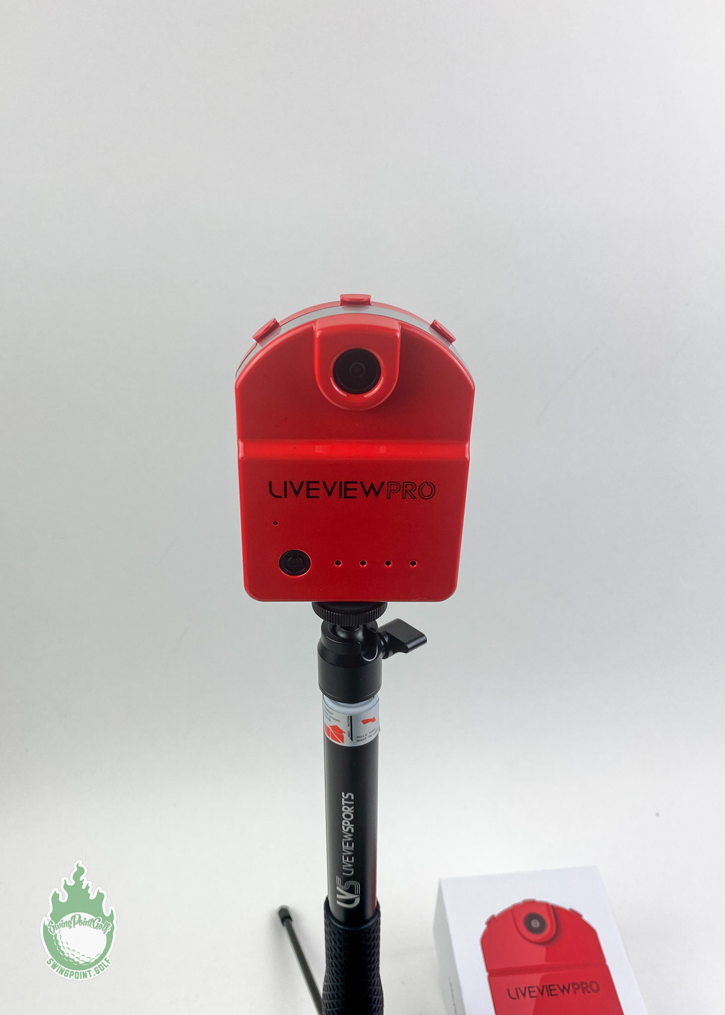 Used in Box Live View Pro Golf Camera With Stand & Case · SwingPoint Golf®
