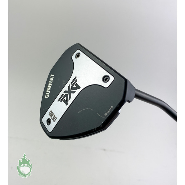 Used Right Handed PXG Gunboat 35" Putter Black Steel Shaft Golf Club DEMO