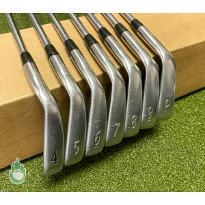 Used RH Titleist AP1 Irons 4-PW Project X 6.0 Stiff Flex Steel Golf Club Set