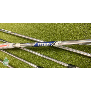 Used RH Titleist AP1 Irons 4-PW Project X 6.0 Stiff Flex Steel Golf Club Set