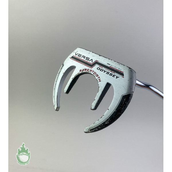 Used Right Handed Odyssey Versa Sabertooth 34" Putter Steel Golf Club