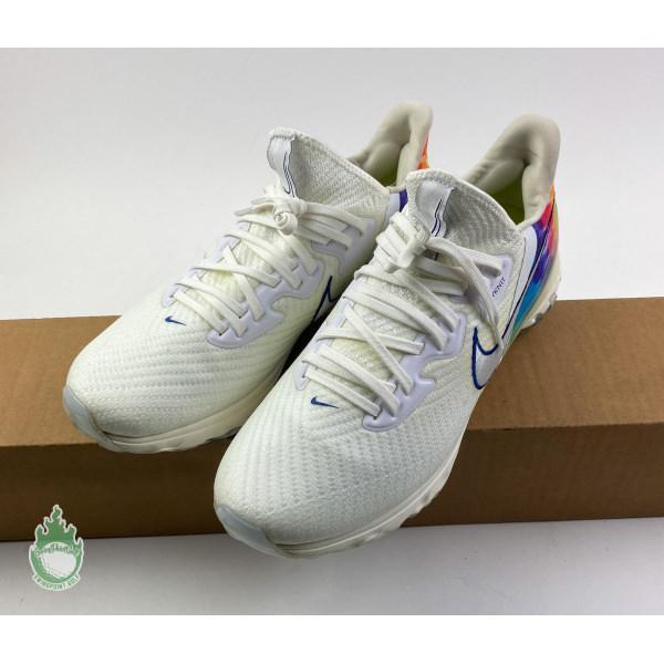 Nike ゴルフCT3732-100 Nike Air Zoom Infinity Tour NRG Peace Love Golf Sz 10 Tie