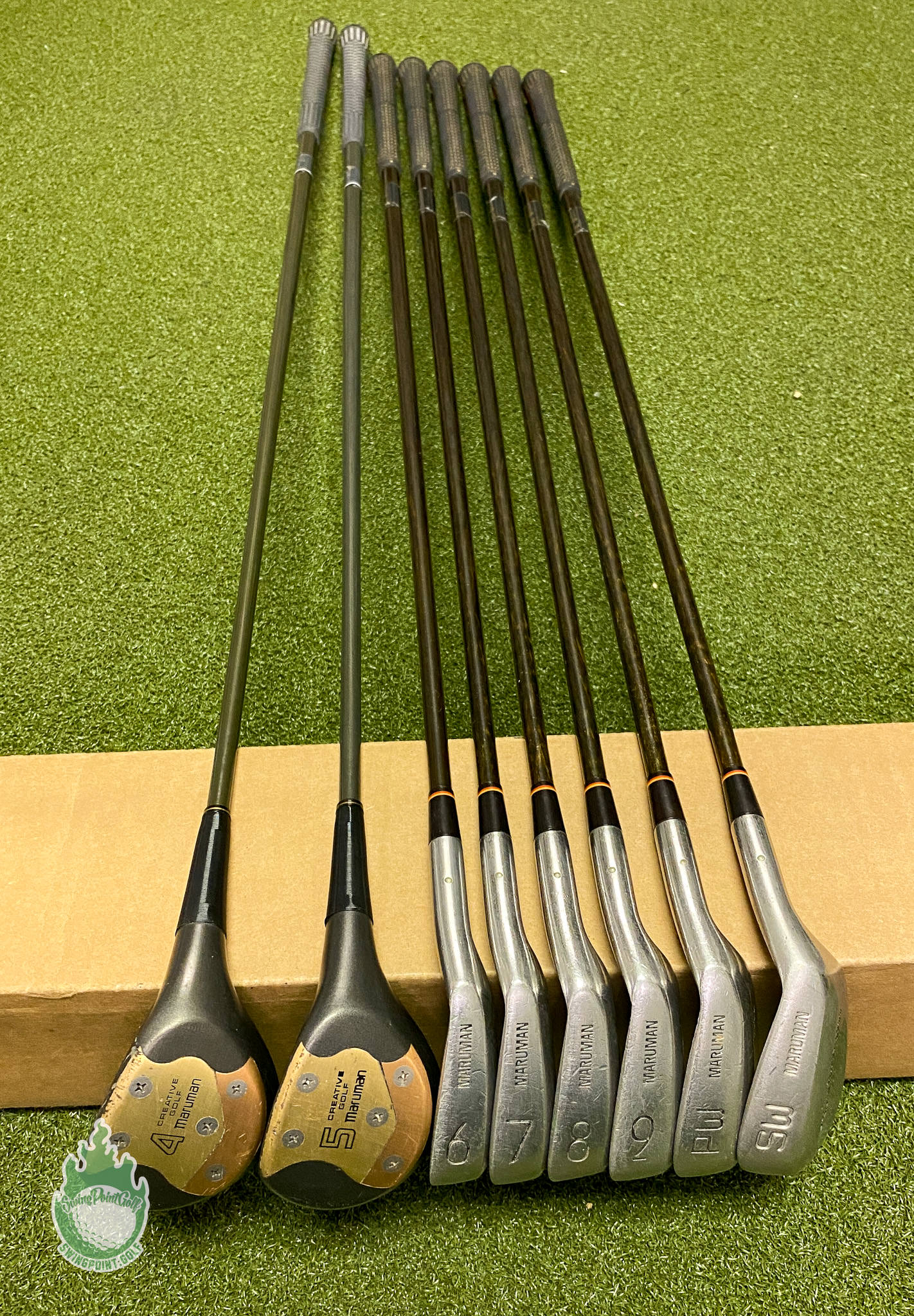 RH Maruman SPSS Guinness World Records Irons 4H 5H 6-PW/SW Regular 