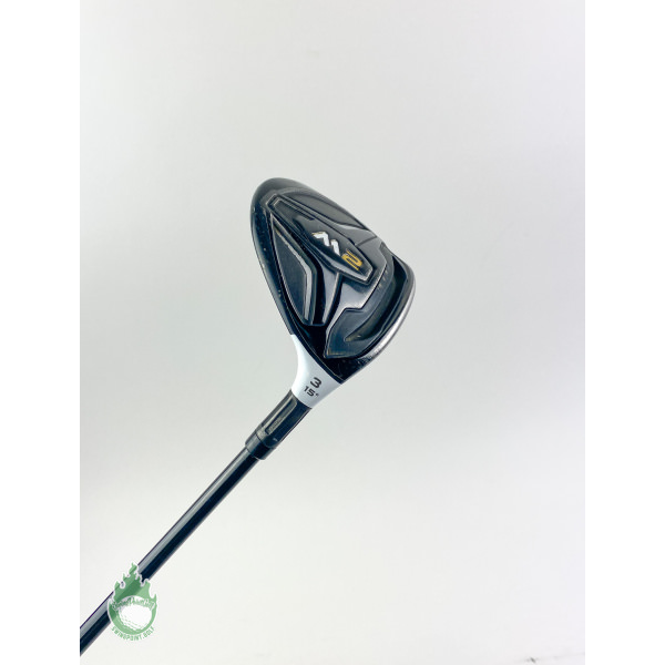 2016 TaylorMade M2 Fairway 3 Wood 15* REAX 65g Stiff Graphite Golf Club w/HC