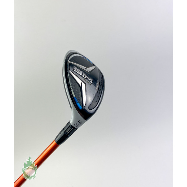 Used RH TaylorMade SIM MAX 4 Hybrid 22* Tour AD DI-95S Stiff