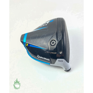 Used Tour Issued 2021 TaylorMade SIM 2 MAX Driver 8* HEAD ONLY Golf Club + Sign
