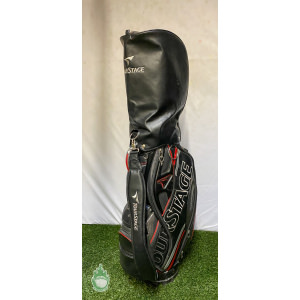 Used Bridgestone Tour Stage Golf Staff Bag 5-way Ships Free