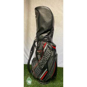 Used Bridgestone Tour Stage Golf Staff Bag 5-way Ships Free