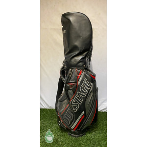 Used Bridgestone Tour Stage Golf Staff Bag 5-way Ships Free