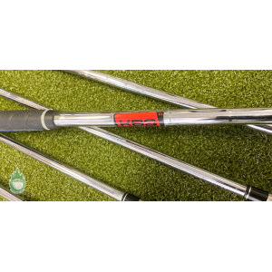 Used RH TaylorMade M6 Irons 6-PW/AW/SW KBS 90g Regular Flex Steel Golf Club Set