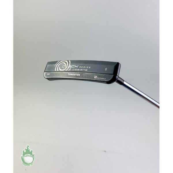 Used RH Odyssey Black Series Tour Designs 6 34" Putter Steel Golf Club