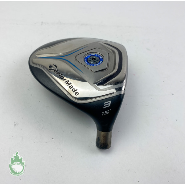 Used Right Handed TaylorMade JetSpeed Fairway 3 Wood 15* HEAD ONLY Golf Club