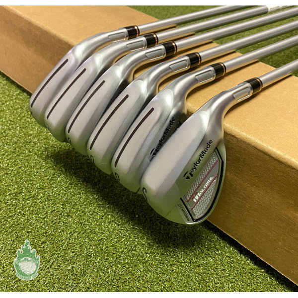 Used RH TaylorMade M Gloire Irons 6-PW/SW Speeder Ladies Flex Graphite Golf Set