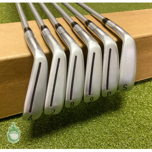 Used RH TaylorMade M Gloire Irons 6-PW/SW Speeder Ladies Flex Graphite Golf Set