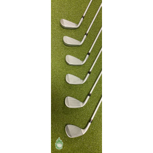 Used RH TaylorMade M Gloire Irons 6-PW/SW Speeder Ladies Flex Graphite Golf Set