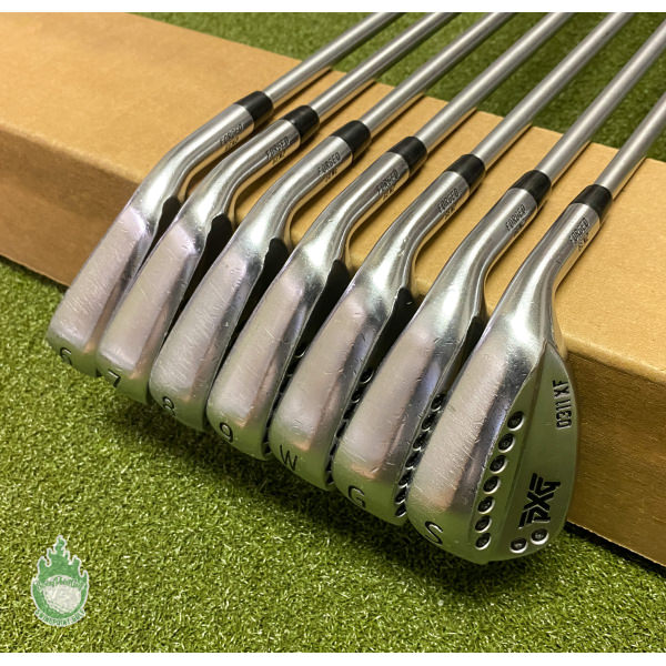 Used PXG 0311XF Gen 2 Forged Irons 6-PW/GW/SW C-Taper 110g Stiff Steel Golf Set