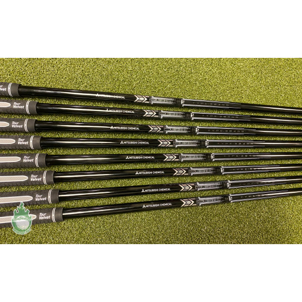 Used Mitsubishi Chemical MMT 105g TX-Flex Graph Iron Shafts 4-GW