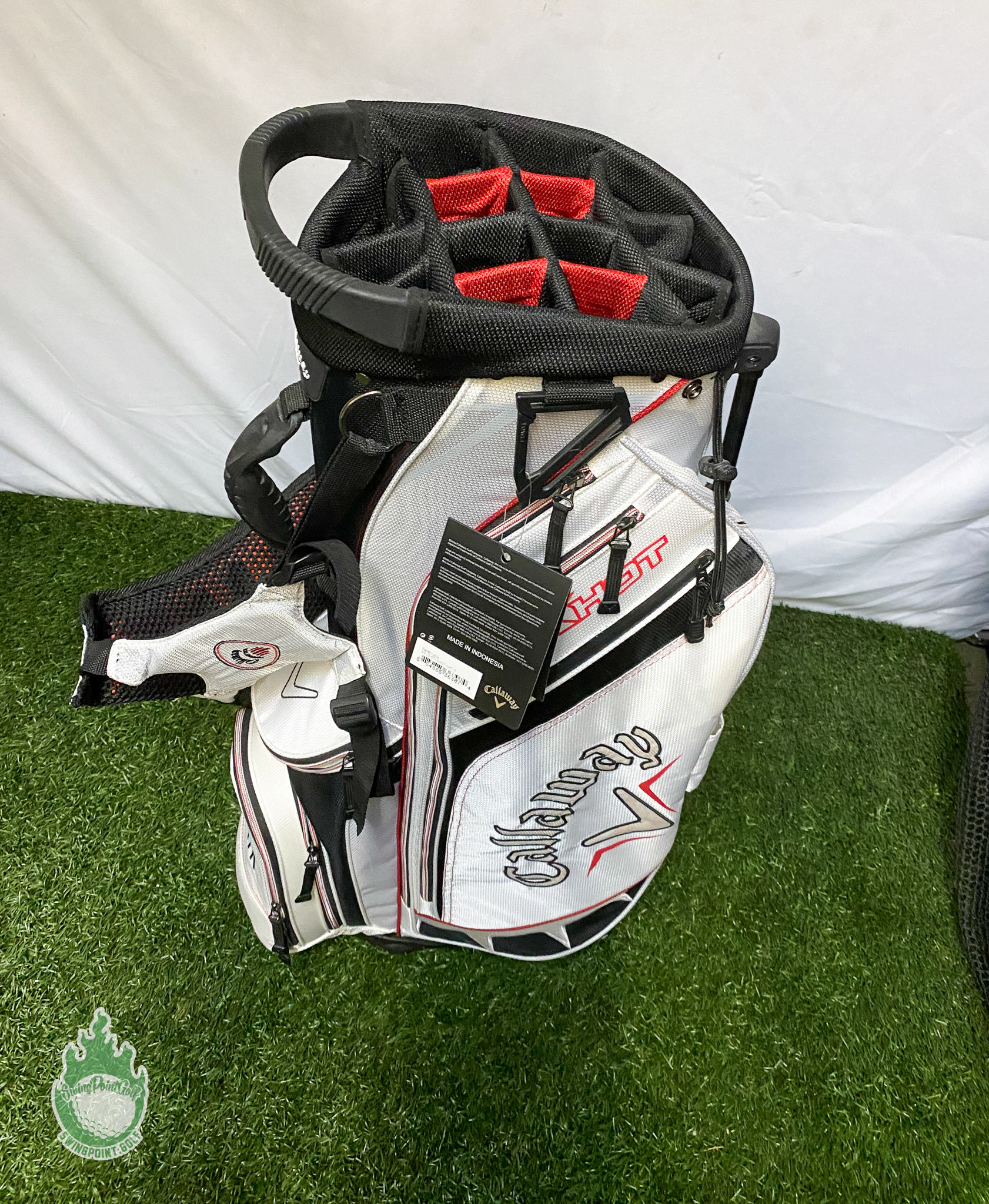 Callaway X-HOTスタンドバッグ ホワイト/レッド Callaway X-HOTスタンドバッグ ホワイト/レッド Callaway X-HOT